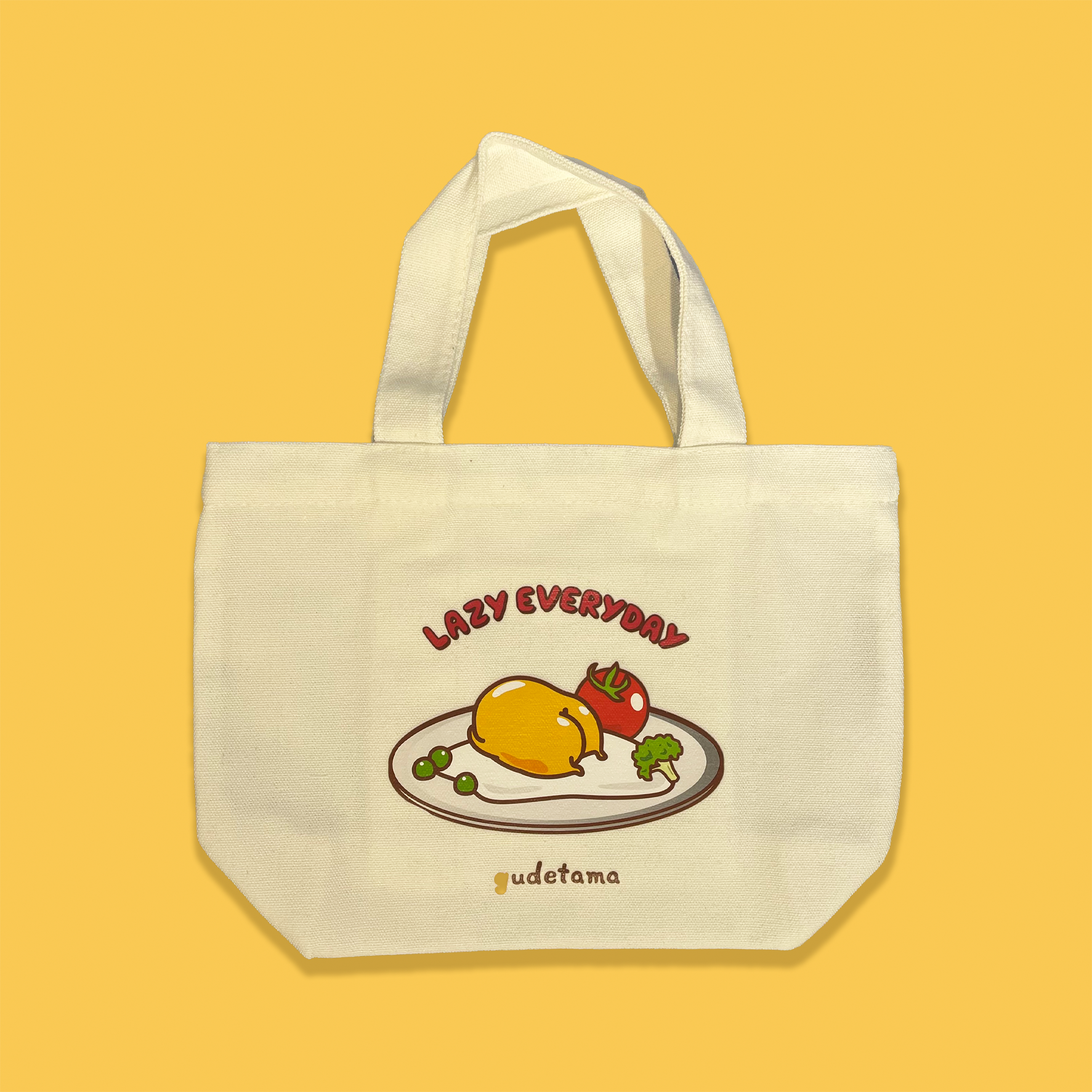 蛋黃哥-小托特包-懶洋洋款