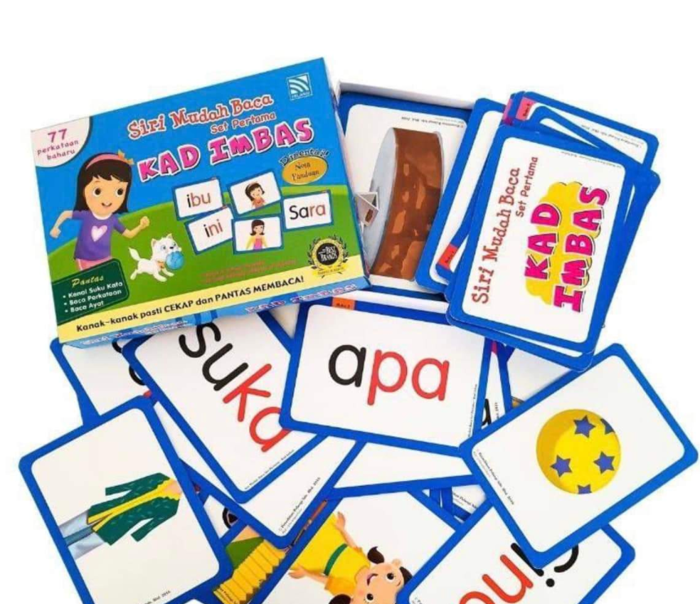 Siri Mudah Pelangi  Siri Mudah Baca Set Pertama Kad Imbas