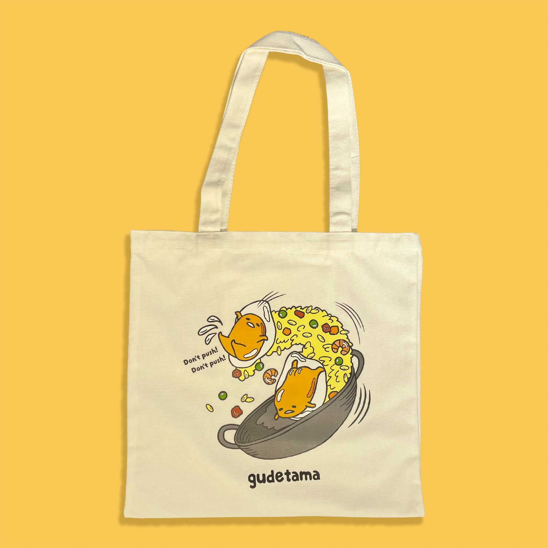 蛋黃哥-方形托特包-炒飯款