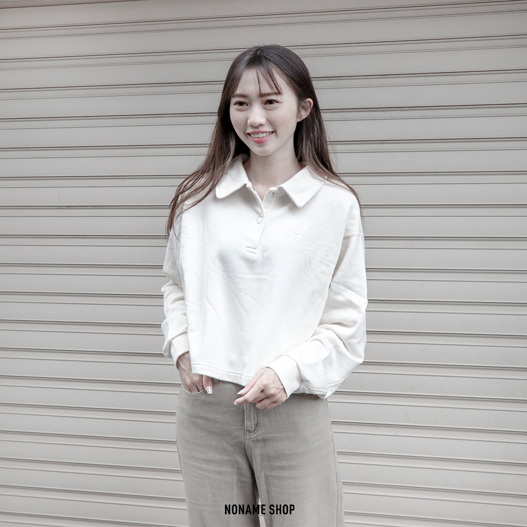 🎄聖誕限定優惠🎄 PUMA POLO KADIN SWEATSHİRT 文青 短版 POLO衫 杏色 蔡依林