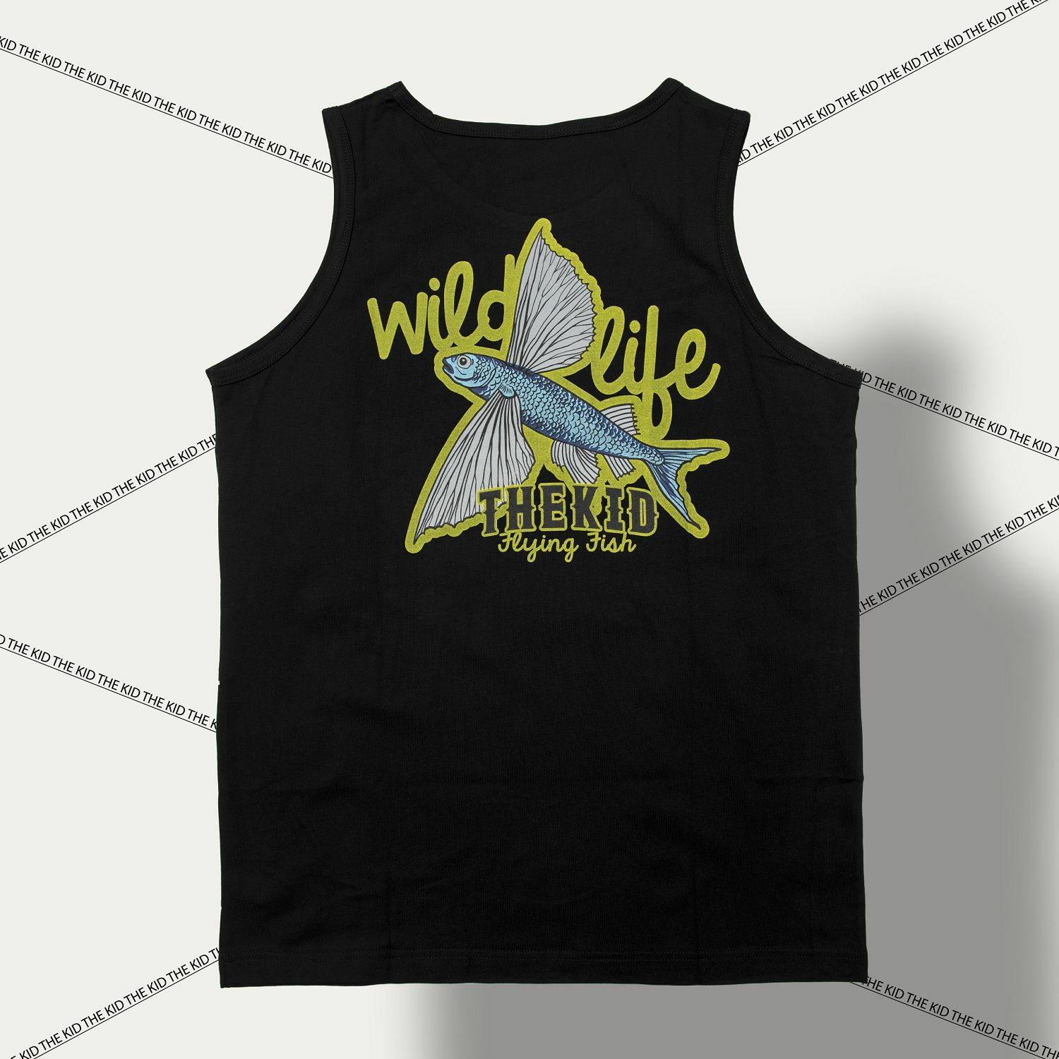 KID ® 海洋動物系列 飛魚標語 背心