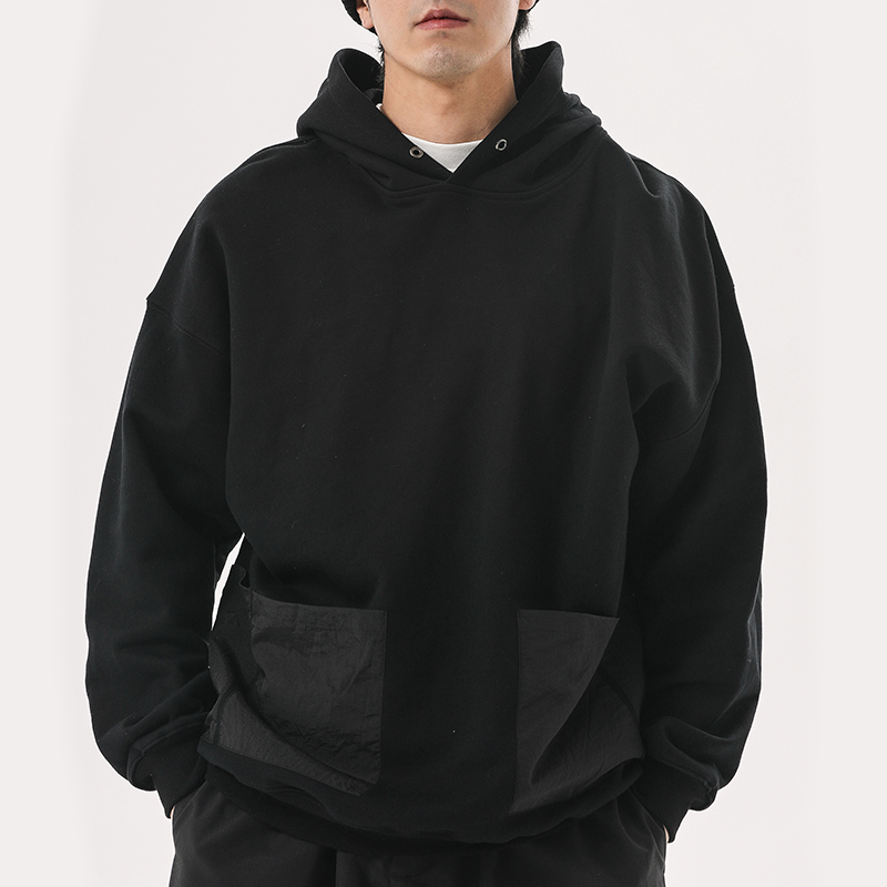 ASH 戶外重磅四袋連帽寬版衛衣