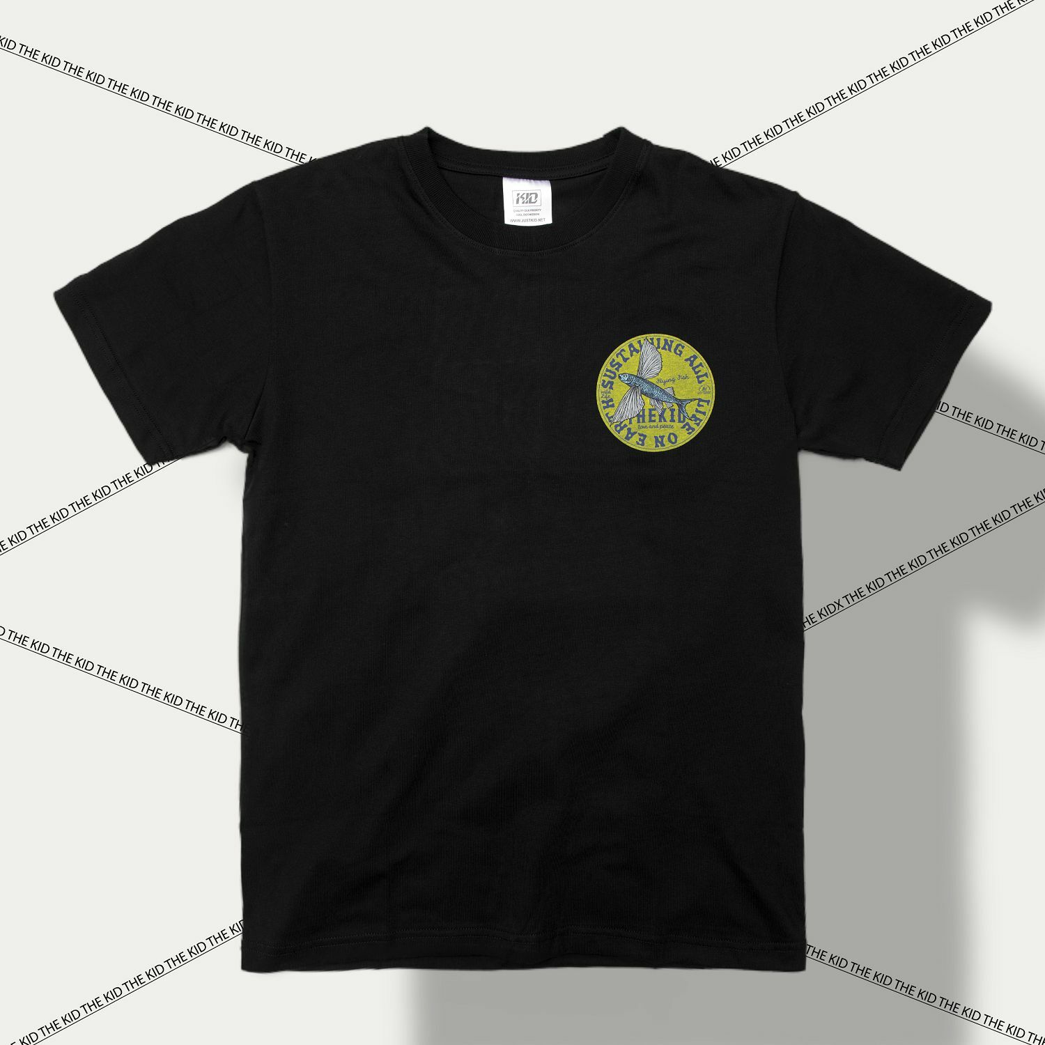 KID ® 海洋動物系列 飛魚標語 短T