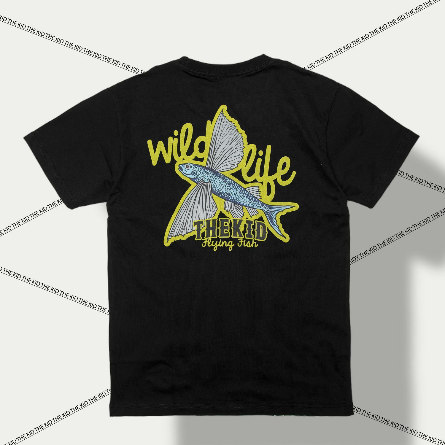 KID ® 海洋動物系列 飛魚標語 短T