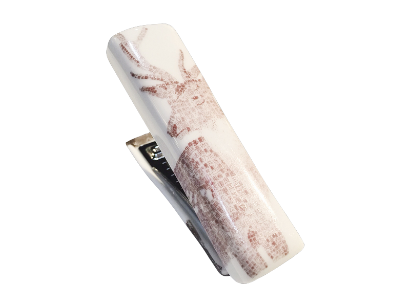 S14-陶瓷釘書機_台灣梅花鹿