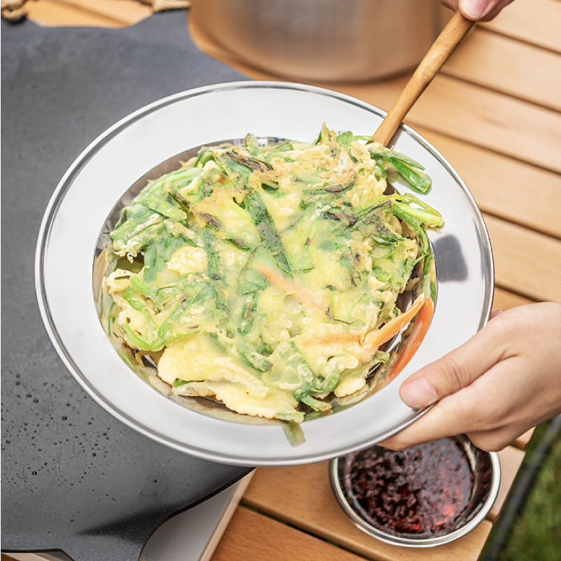 【KZM】彩繪民族風不鏽鋼碗盤組25P K21T3K11 AC12