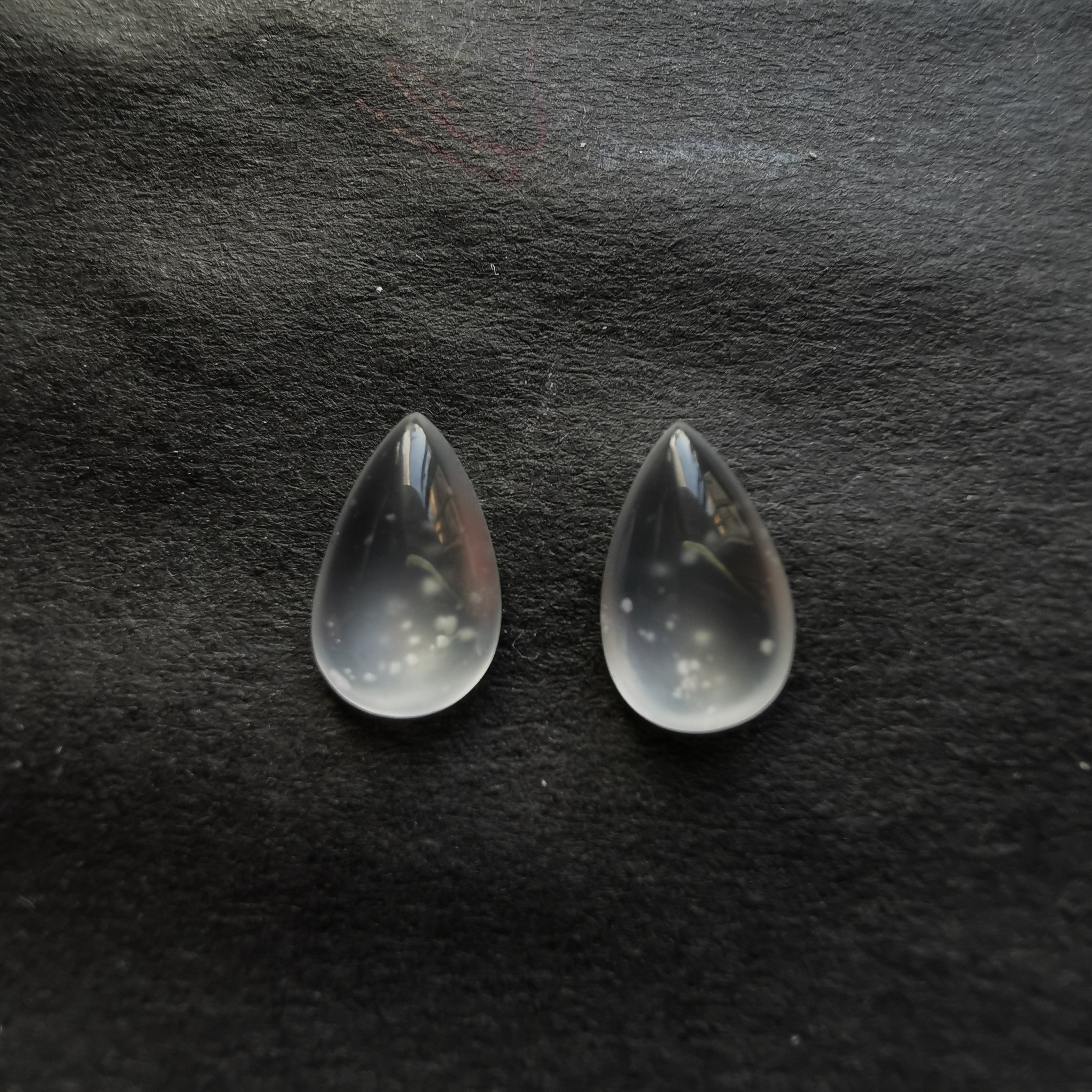 J2000 玻璃種木那水滴一對