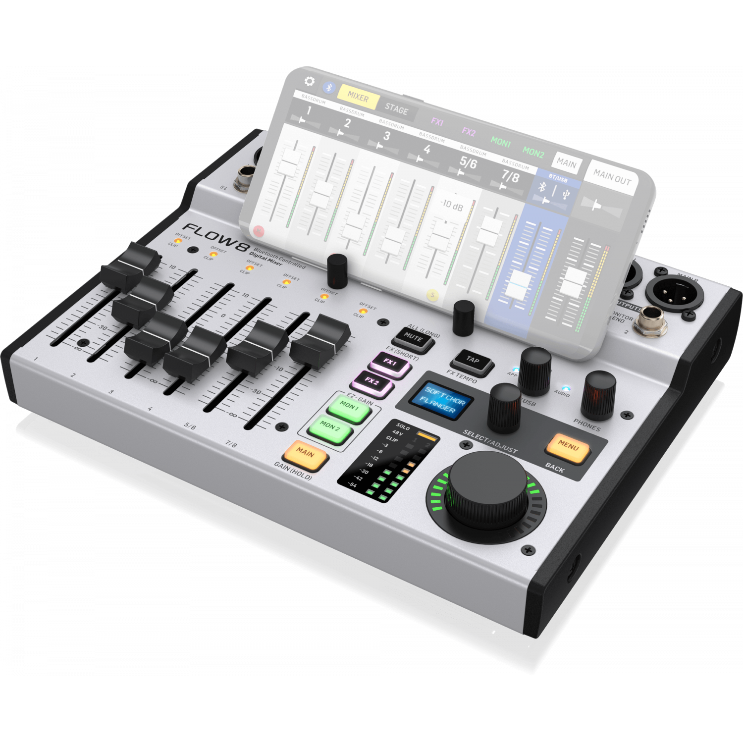 Behringer Behringer FLOW 8 數位混音機 第 2 張圖片｜三峽吉他 / Bass