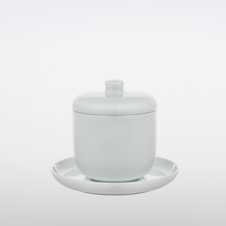 白瓷中式湯盅組300ml