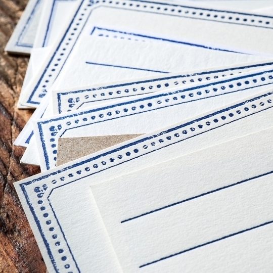 Yamazoe Printing Inc.－Letter Press Box Message Card