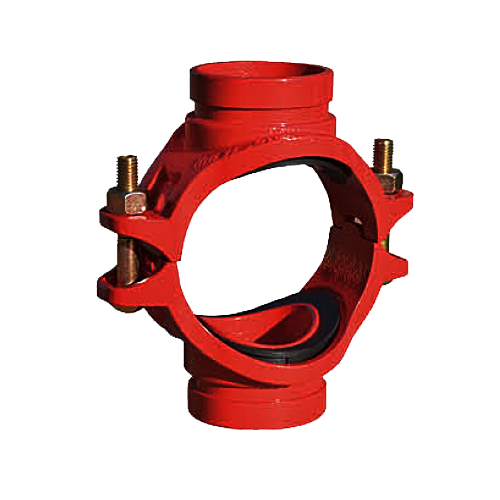 粉體球墨-機械四通-"溝槽口"