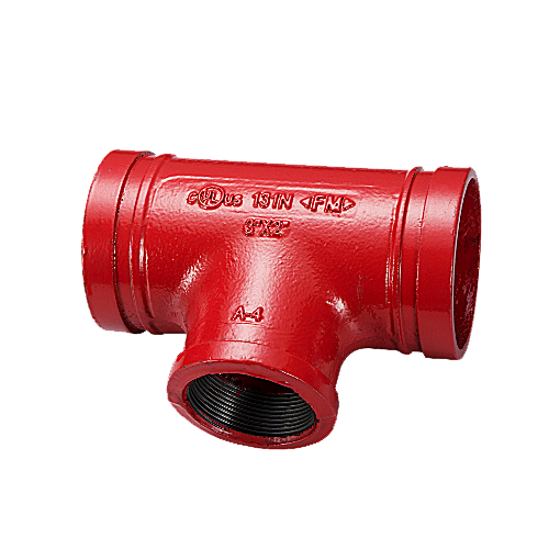 粉體球墨-異徑三通-"牙口" 