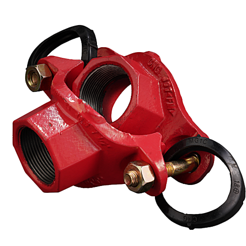 粉體球墨-機械三通(分水鞍)-"牙口" 