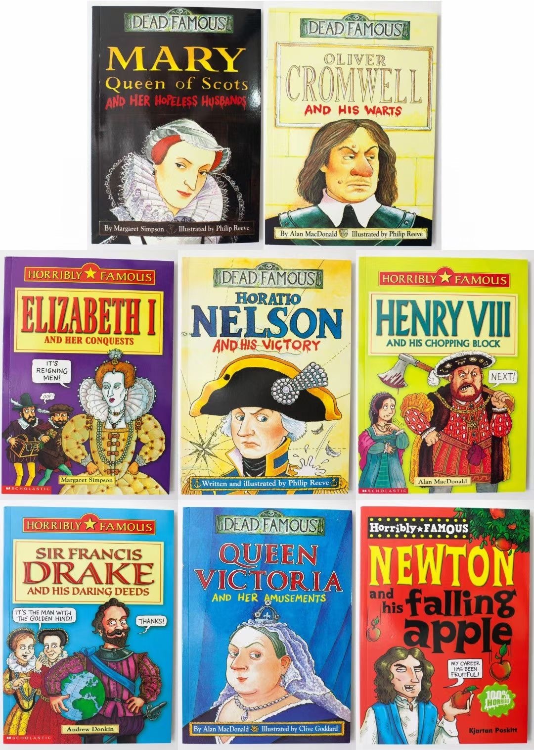 Horribly Famous / Dead Famous  Collection 8 books