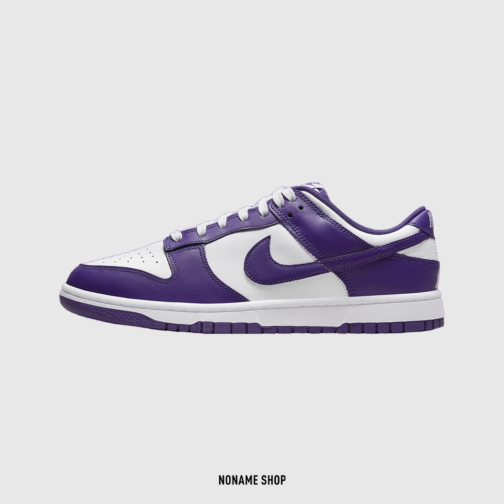 NIKE Dunk Low “ Championship Court Purple ” 白紫 低筒 (男款)
