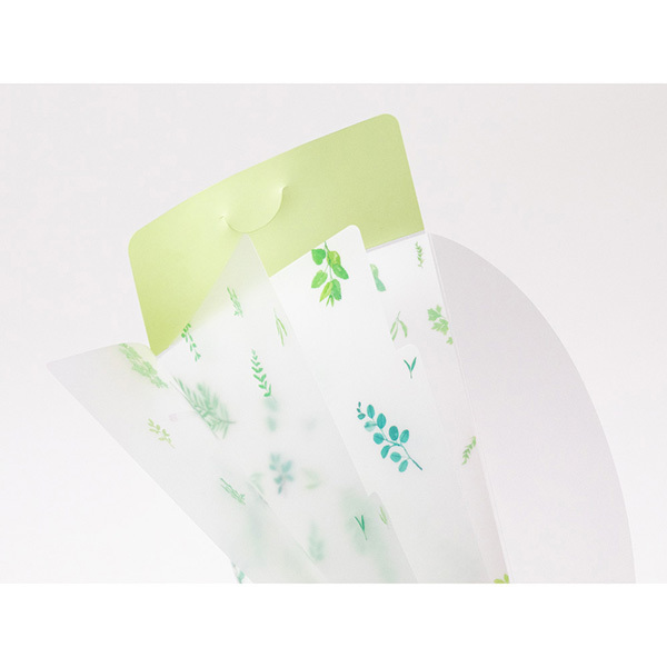 綠葉款 3層安全資料夾 A5 ｜日本MIDORI