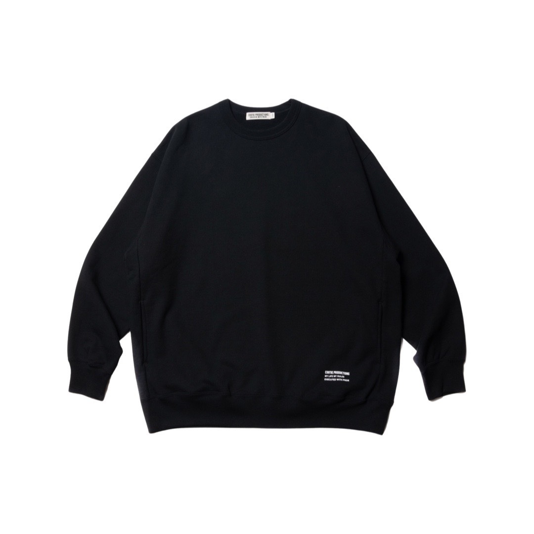COOTIE PRODUCTIONS PLAIN CREWNECK SWEATSHIRT / 2 COLO