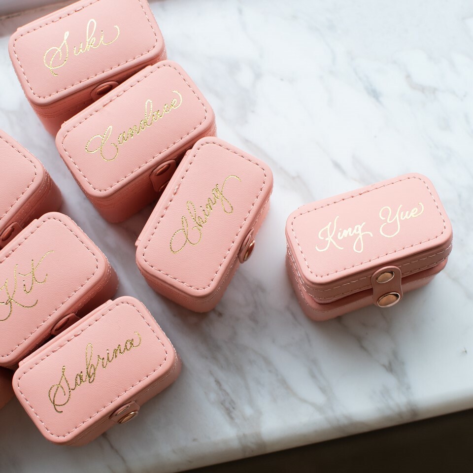 Customized Leather Ring Box