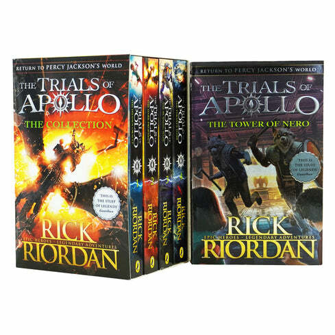 Trials of Apollo Series Rick Riordan Collection 5 Books Set By Rick Riordan
