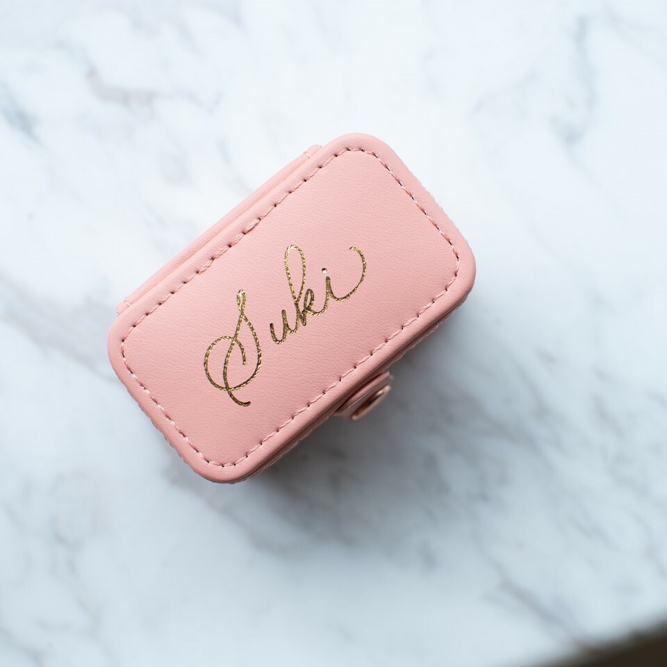 Customized Leather Ring Box