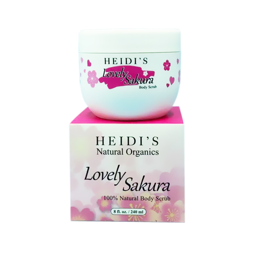 Heidi's  磨砂潔膚霜 -櫻花 (240ml)