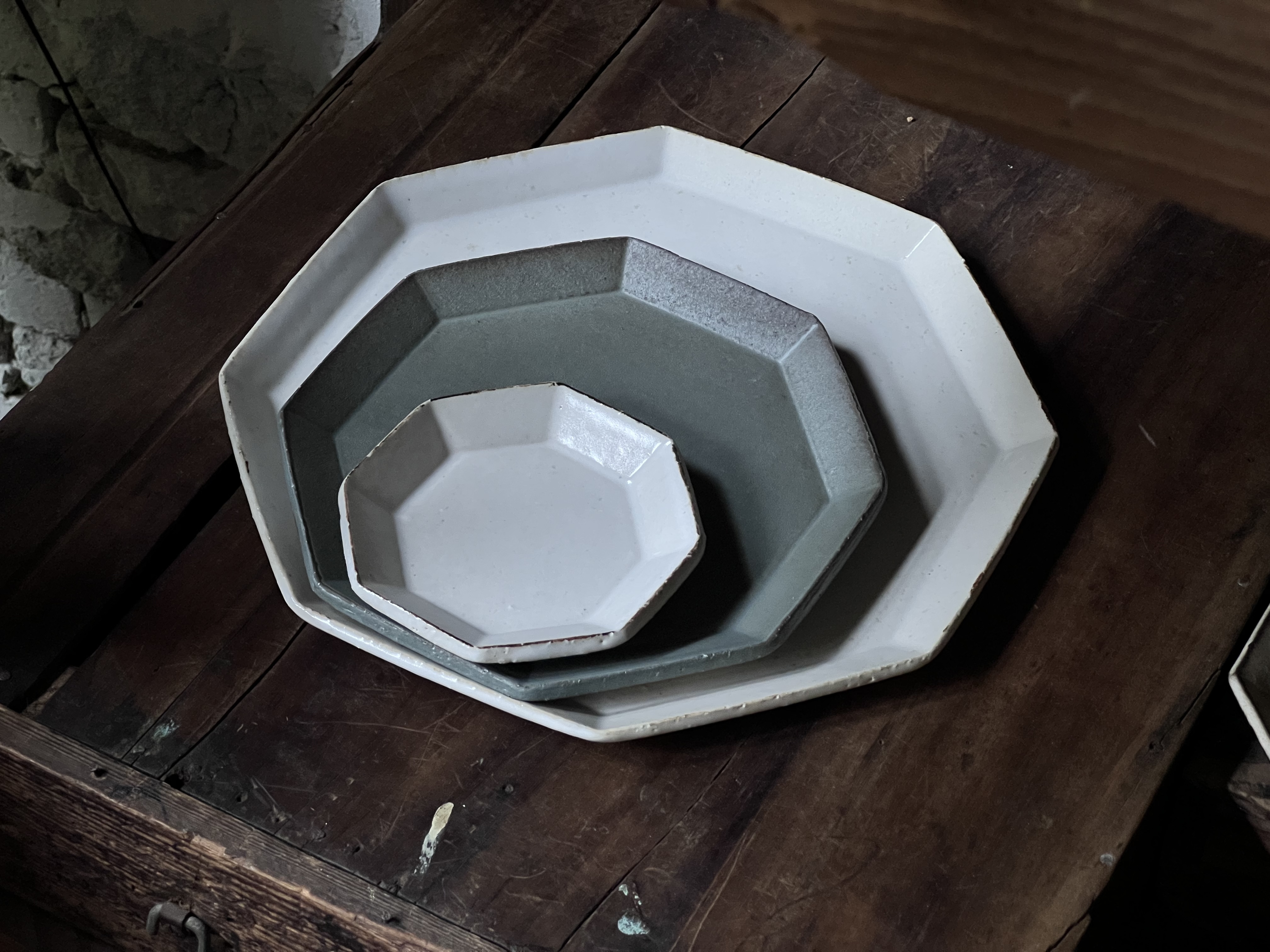 壽山窯 JYUZAN 八角皿