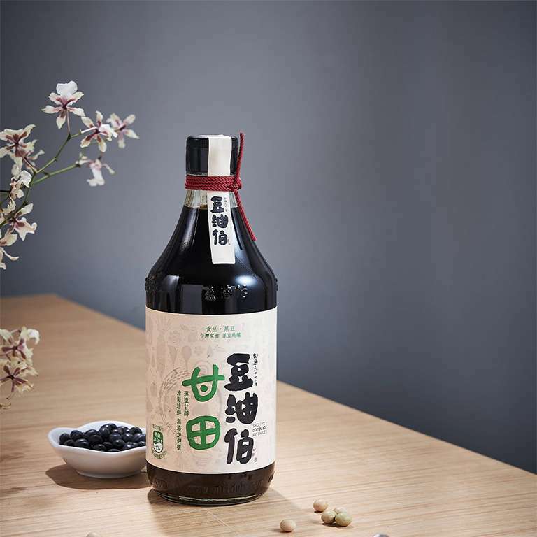 【1620夫妻生活團購10/16-10/30】豆油伯甘田釀造醬油500ml(薄鹽醬油)