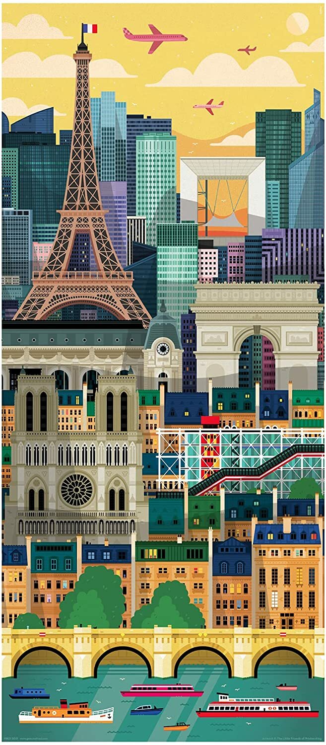 【FRED】巴黎 1000片拼圖