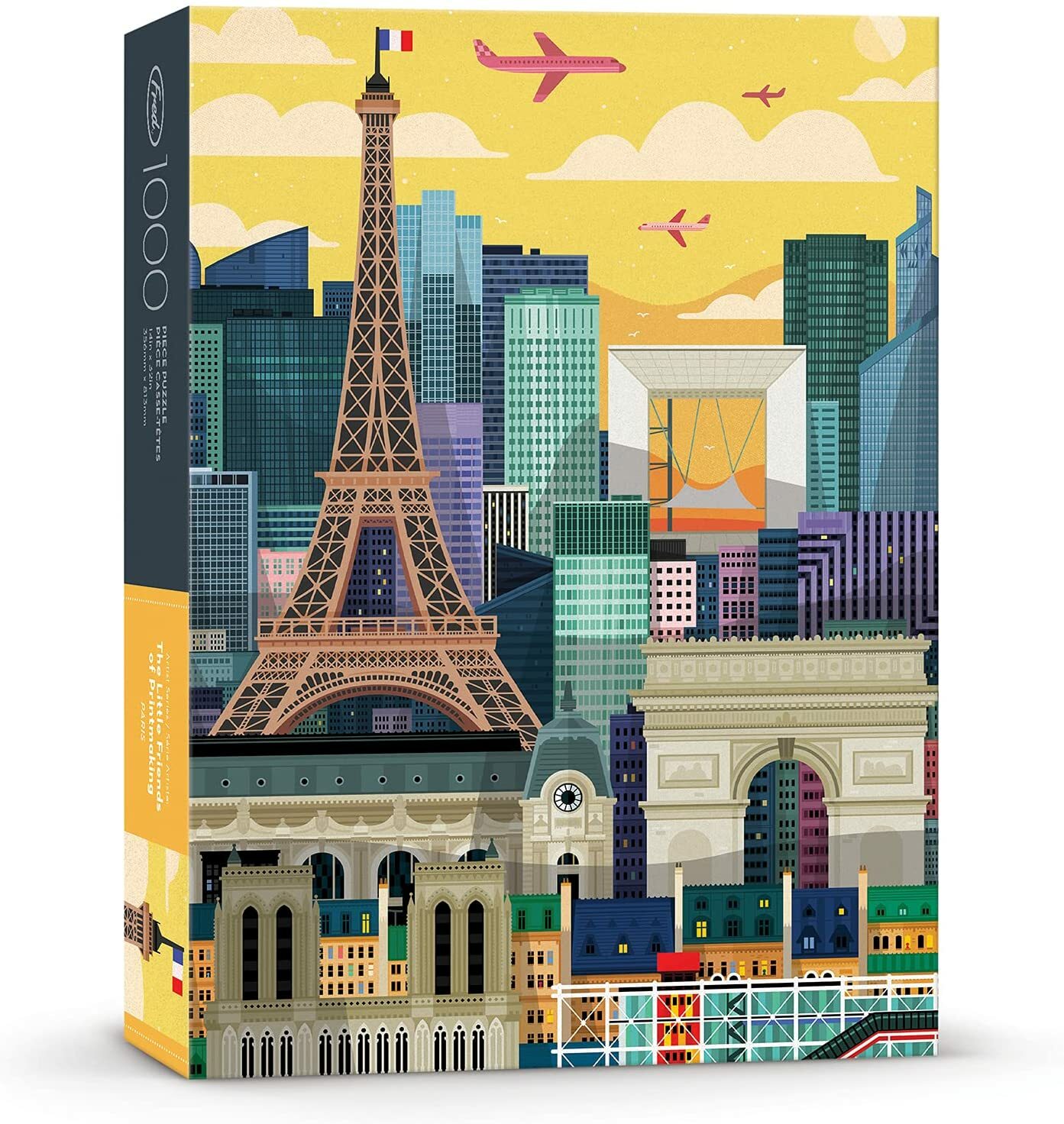 【FRED】巴黎 1000片拼圖