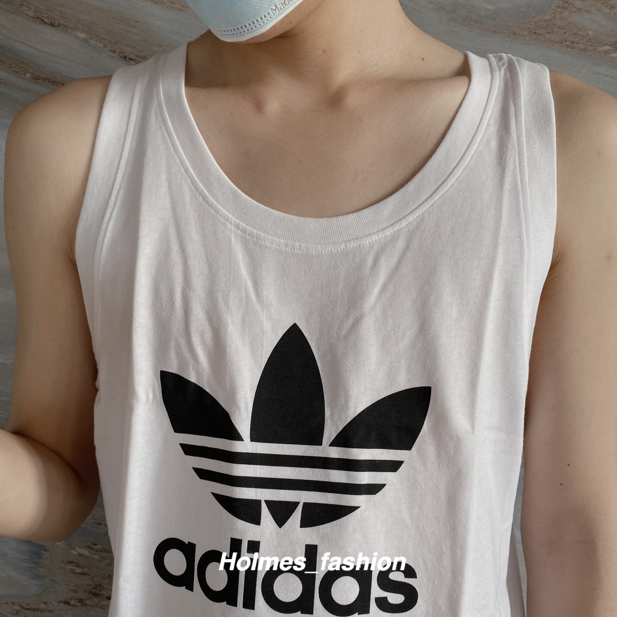 Trefoil tank 2025 top adidas