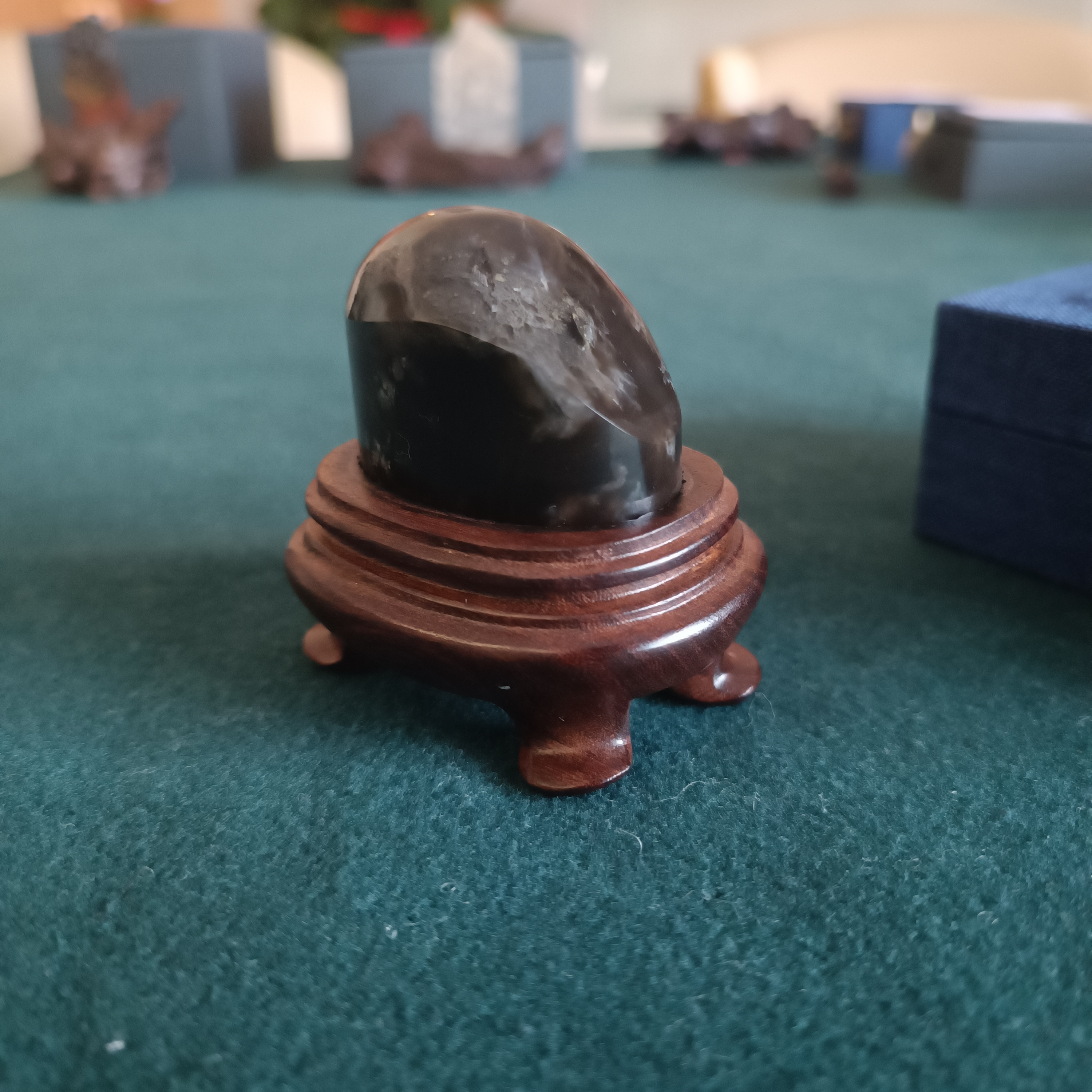 【凍石】寿山石精品・牛角凍 壽山石牛角凍