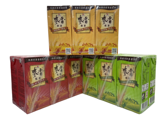 【麥香】紅茶/綠茶/奶茶 6入裝375ml