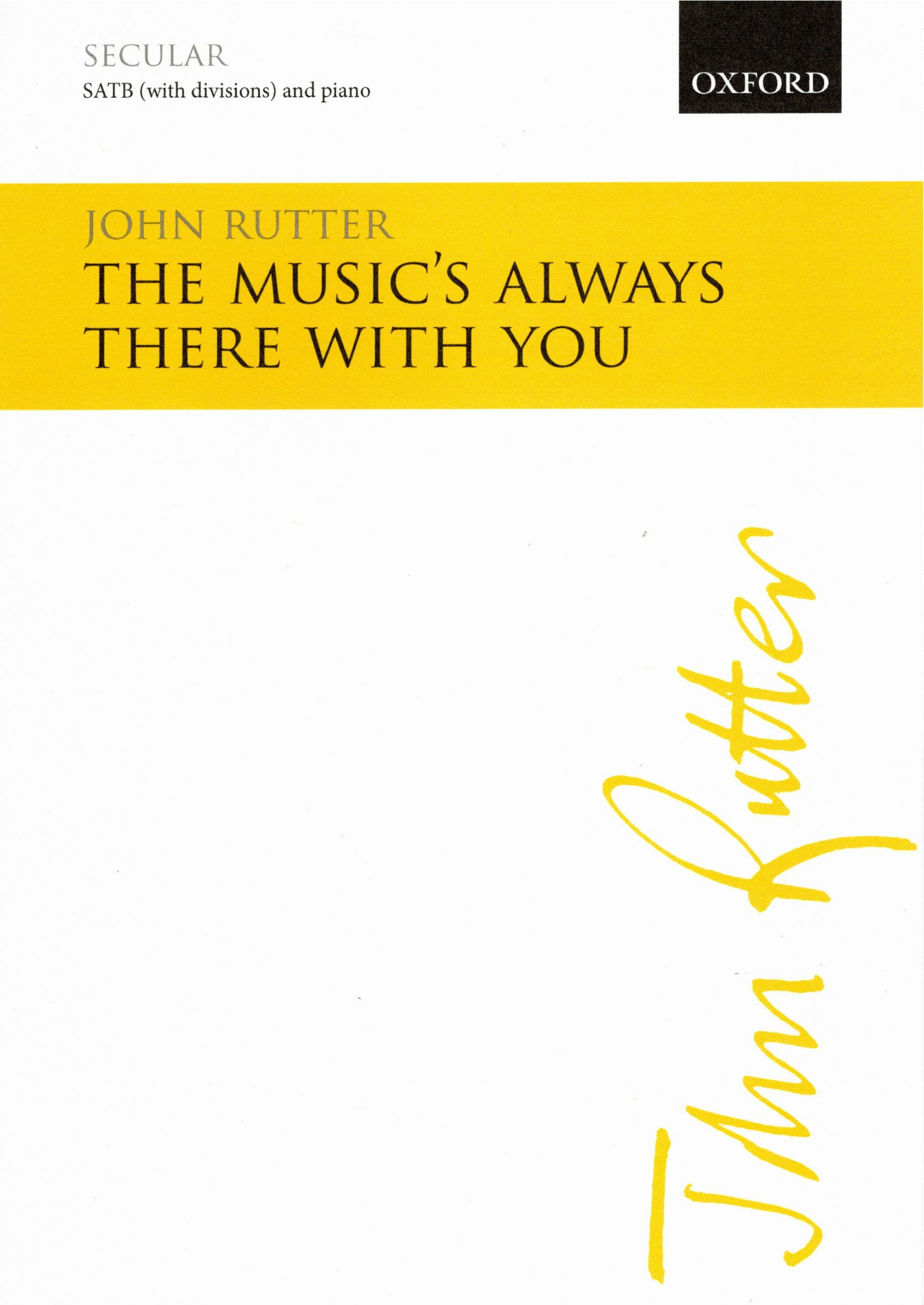 【混聲四部】《The Music's Always There With You》