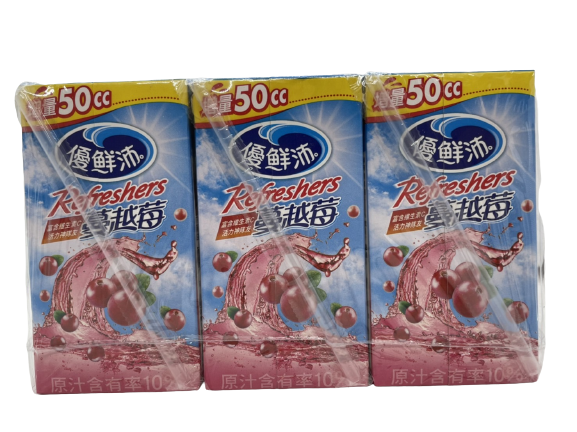 【優鮮沛】蔓越莓汁300ml (6入裝)