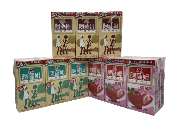 【阿薩姆】奶茶系列 300ml (3種口味, 6入)