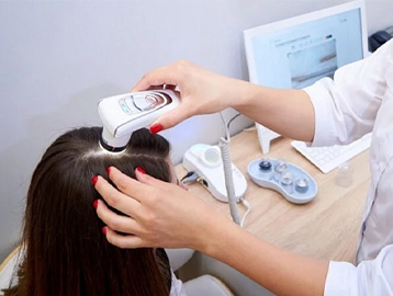 頭皮檢測，因壓力、睡眠不足及飲食不正常所造成的掉髮現象比例越來越高