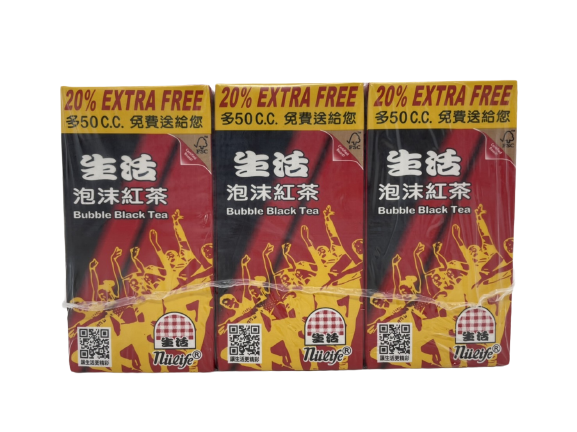 生活泡沫紅/綠茶300ml (6入裝)