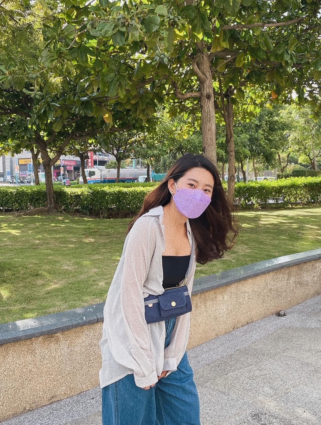 斜背包 藍色包 藍色包 手拿包 斜背包 Soldier 美好偏執的多隔層斜肩包 satana SOS2550 琉璃藍 KOL推薦 IG網紅 IG@ning_0923