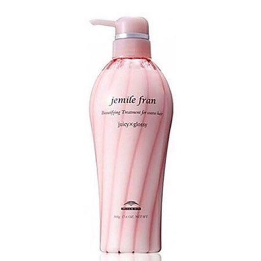 Milbon jemile fran Beautifying Treatment for coarse hair (juicy x glossy) 500ml