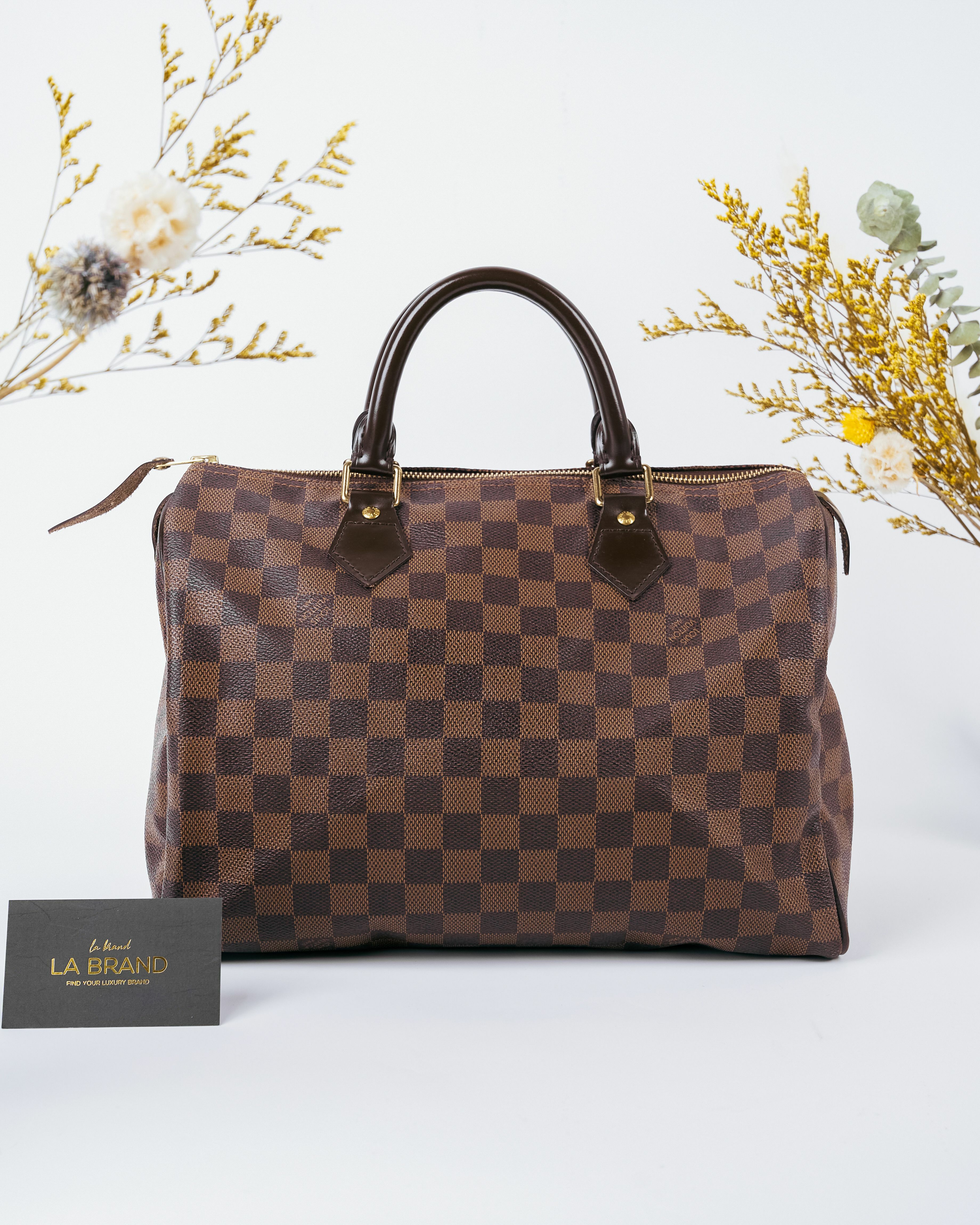 What's in my bag, Louis Vuitton Speedy 30 Damier Ebene & Review