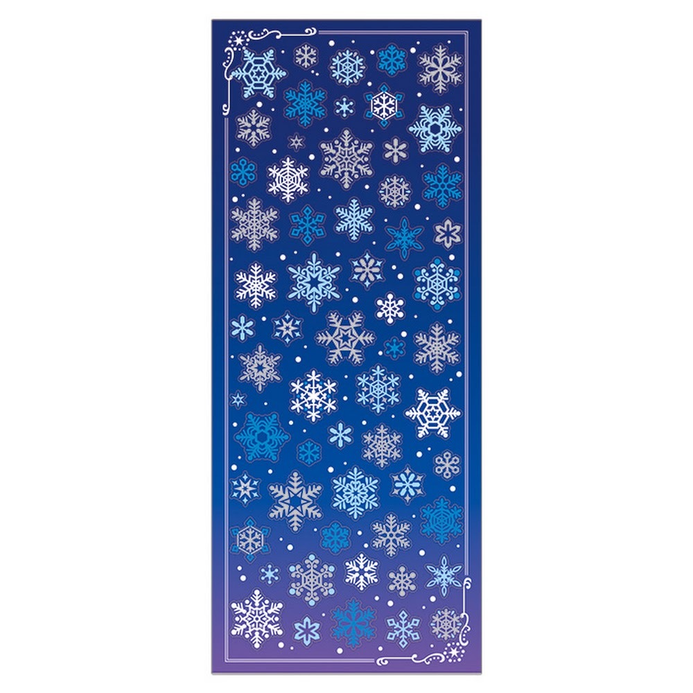 Mind Wave Christmas Sticker－Snowflakes (Japanese Stationery Brand)