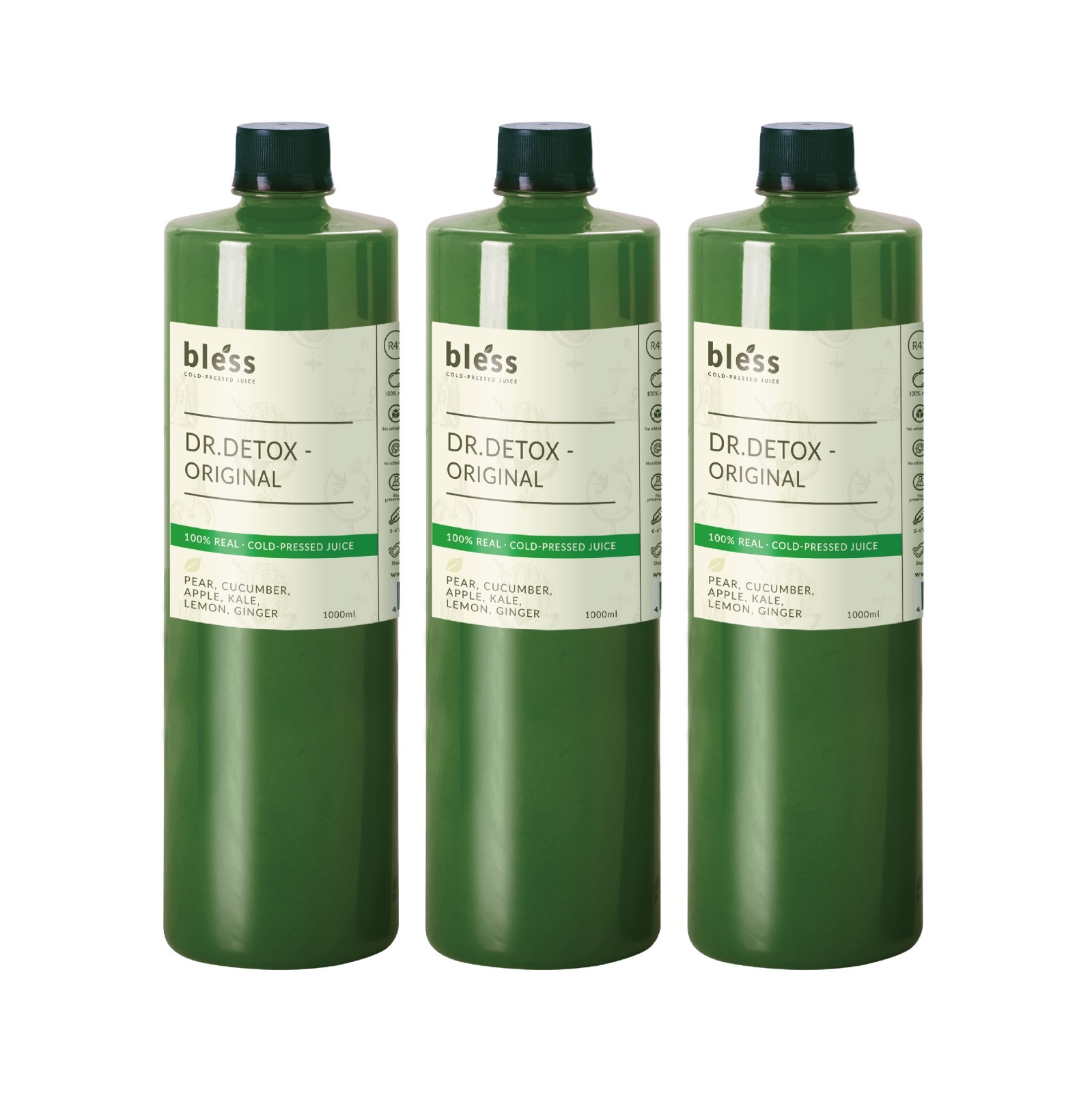 Dr. Detox – Original 宿便救星3支排毒裝(1000mL)