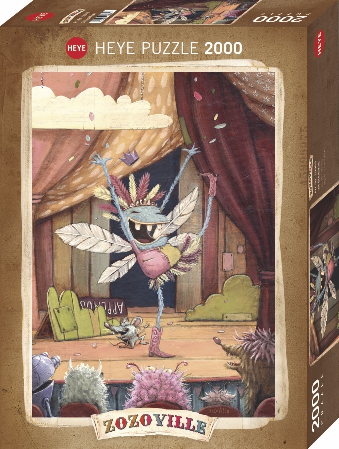【HEYE】Zozoville 變質的百老匯 2000片拼圖