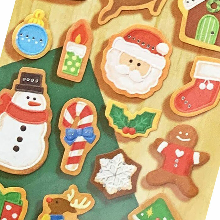 Mind Wave Christmas Sticker－Christmas Icing Cookies