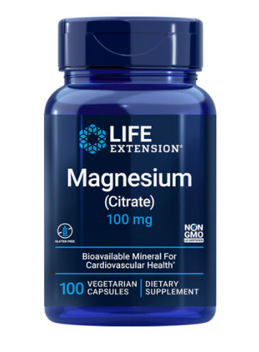 [預購] 檸檬酸鎂膠囊 100毫克 100粒 Life Extension Magnesium Citrate