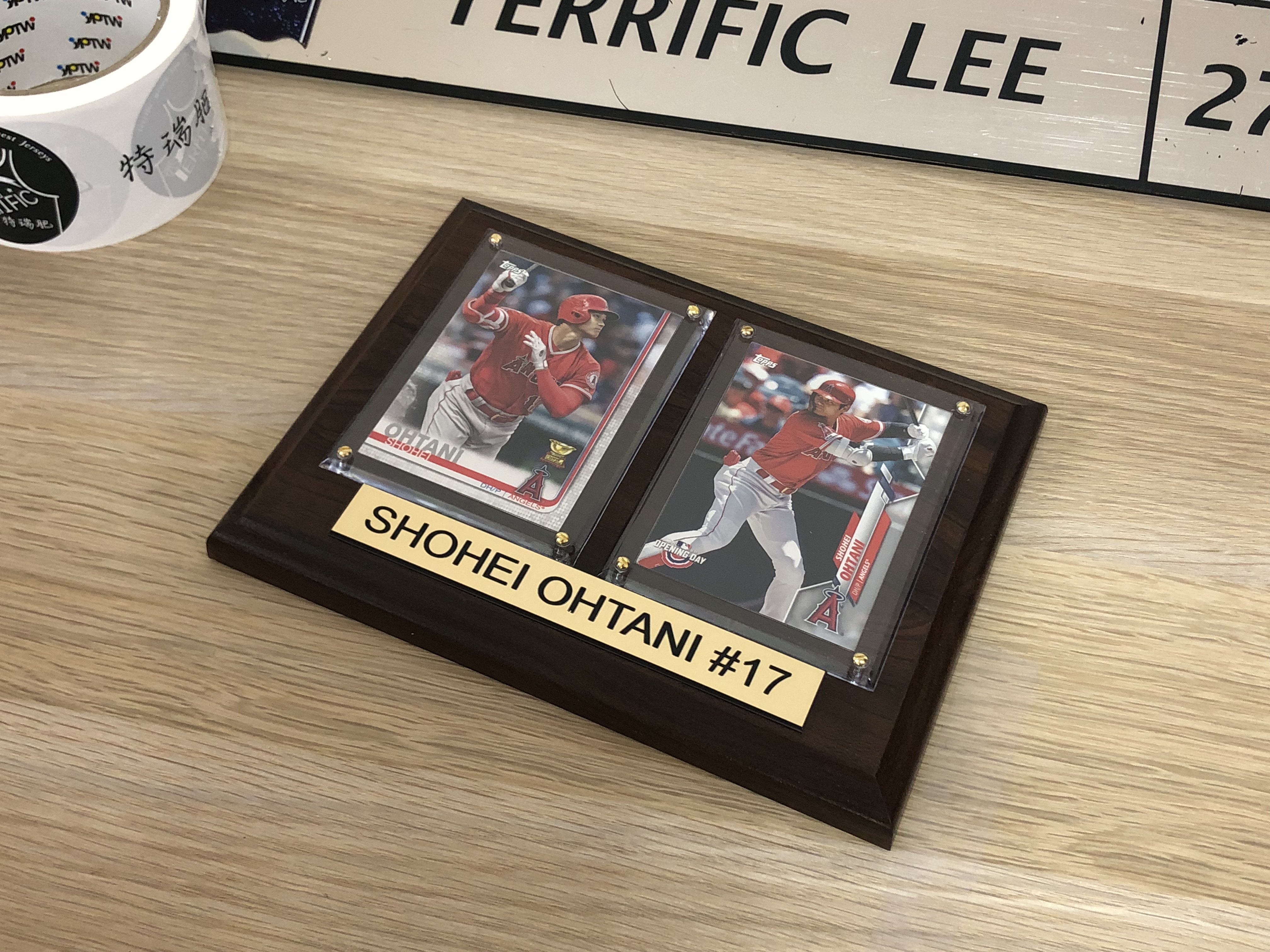 NBA匾額 Bryant / Jordan / Duncan / Nowitzki / James 球卡匾額 木頭質感 官方授權 全新