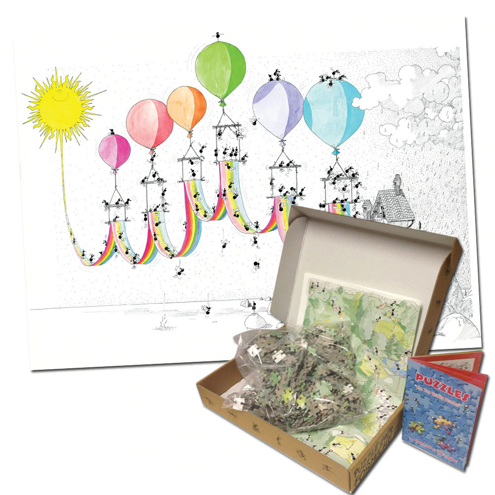 【FORMICHE】彩虹1000片拼圖