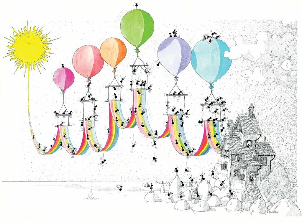 【FORMICHE】彩虹1000片拼圖