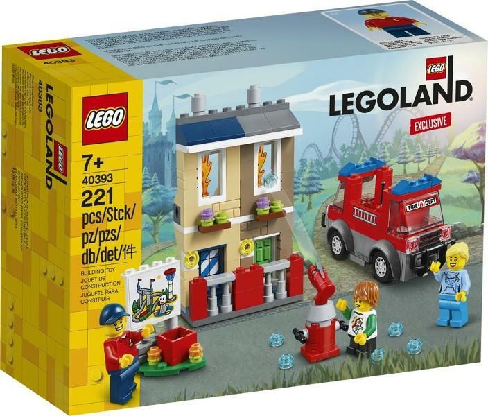 [飛米樂高積木磚賣店] LEGO 40393 LEGO LAND-樂高樂園消防學院