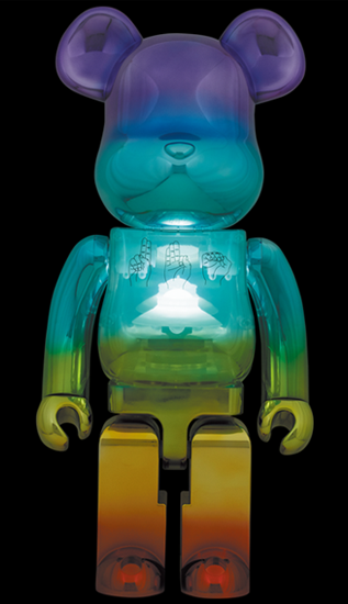 Bearbrick 1000% ALAN SMITHEE FILM UFO